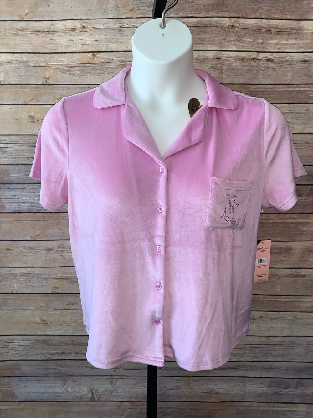 Juicy Couture 2 piece pajama Set - Size large